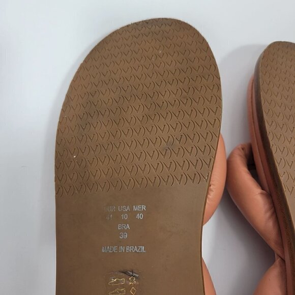 Anthropologie Vicenza Women's Puffy Marshmallow Muted Pink Sandals Size 10 - Picture 7 of 11